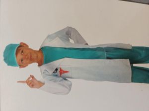 Kids Costumes to Hire - Doctor Set- Scrubs & coat